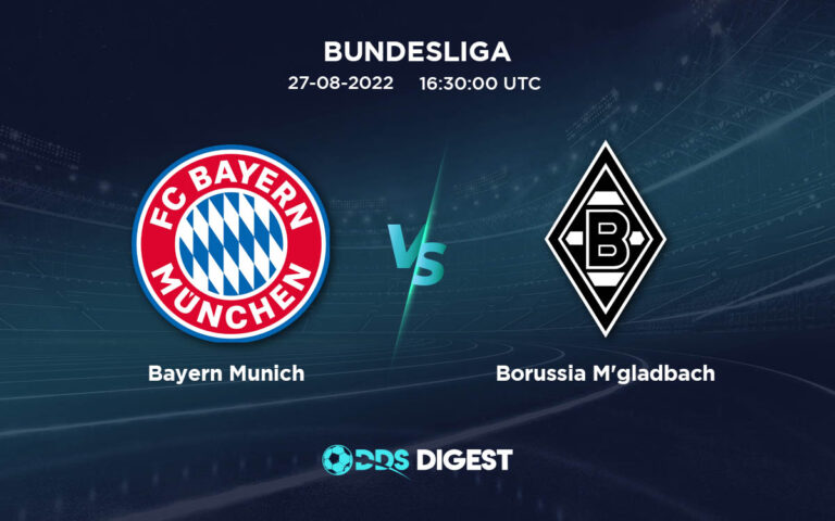 Bayern Munich Vs Borussia M’gladbach: Betting Odds, Predictions, And Betting Tips – Bundesliga Germany