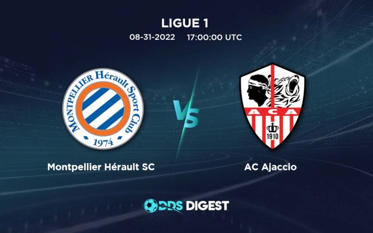 Montpellier Vs AC Ajaccio Betting Odds, Predictions, And Betting Tips – Ligue 1