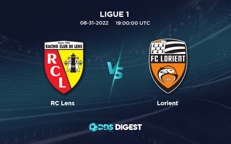 RC Lens Vs Lorient Betting Odds, Predictions, And Betting Tips – Ligue 1