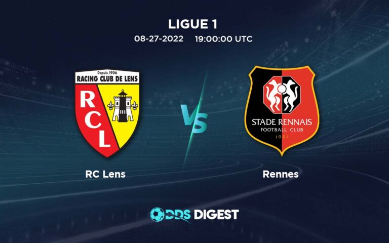 RC Lens Vs Rennes Betting Odds, Predictions, And Betting Tips – Ligue 1