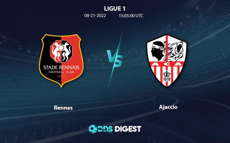 Rennes Vs AC Ajaccio Betting Odds, Predictions, And Betting Tips – Ligue 1