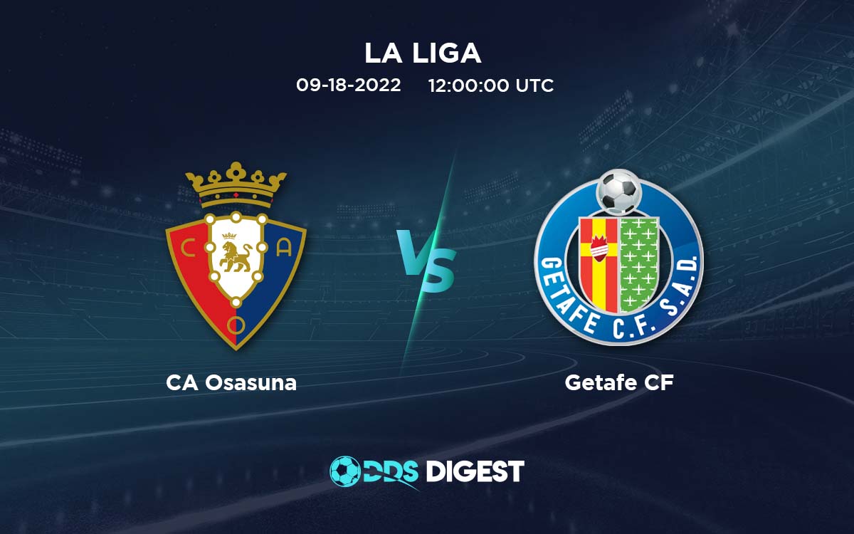 CA Osasuna vs Getafe CF Betting Odds