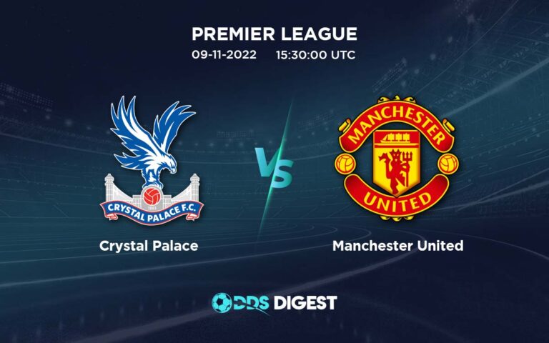 Crystal Palace Vs Manchester United Betting Odds, Predictions, And Betting Tips- Premier League