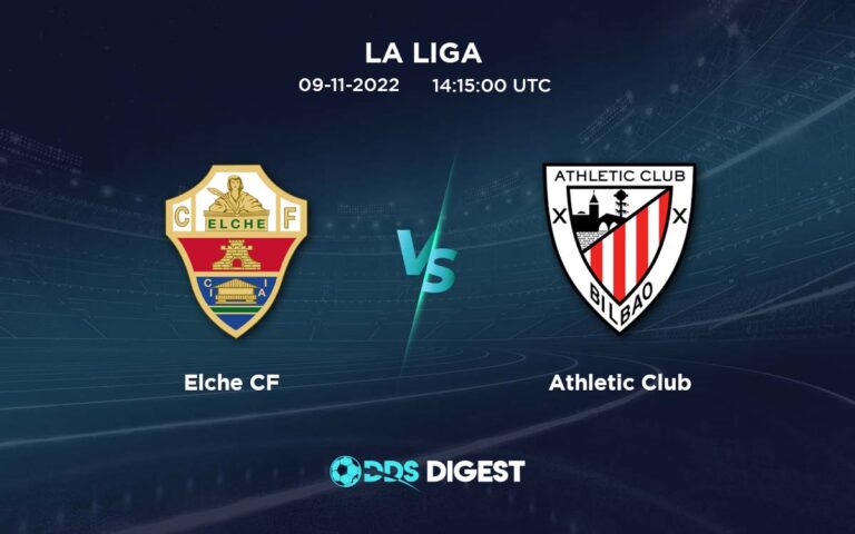 Elche Vs Athletic Club Betting Odds, Predictions, And Betting Tips- La Liga