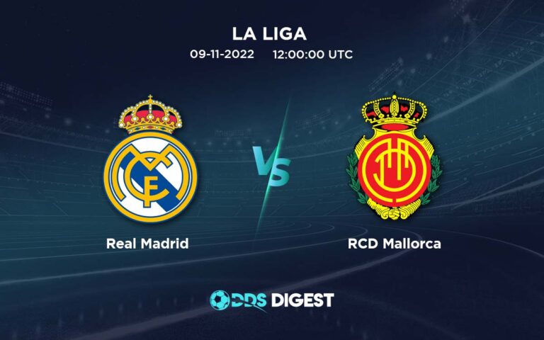 Real Madrid Vs RCD Mallorca Betting Odds, Predictions, And Betting Tips- La Liga