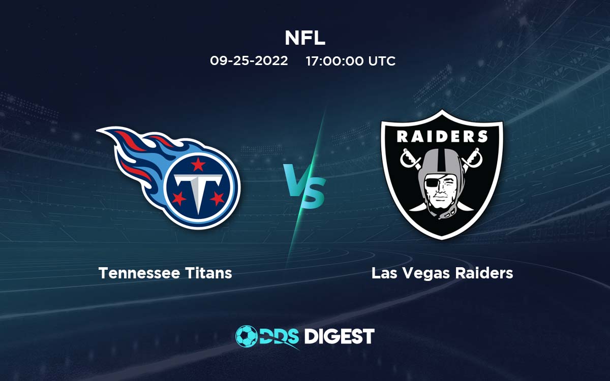 Tennessee Titans Vs Las Vegas Raiders Betting Odds