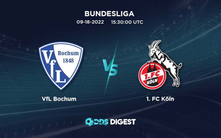 VfL Bochum Vs FC Köln Betting Odds, Predictions, And Betting Tips- Bundesliga
